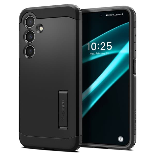 Spigen Galaxy S24 Mobilskal Tough Armor - Sort Svart