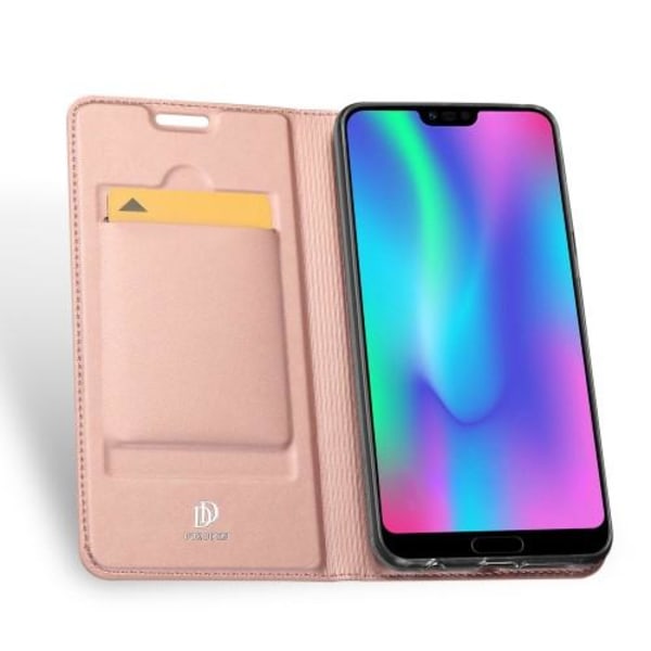 Dux Ducis lompakkokotelo Huawei Honor 10 - Rose Gold