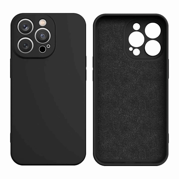 Galaxy S24 Mobilskal Silikon - Svart Svart