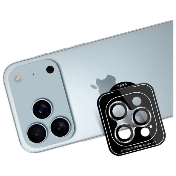 3MK iPhone 17 Pro Max/17 Pro Kameralinsskydd Härdat Glas Lens Pro Silver
