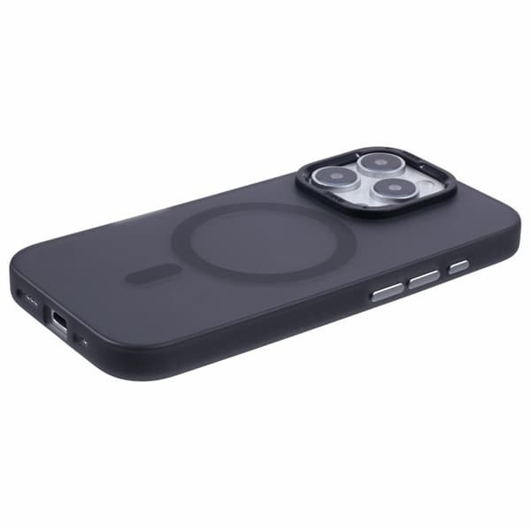 X-LEVEL Mobilskal till iPhone 16 Pro Max MagSafe Frostad Bak - Svart