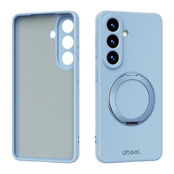 ABEEL Mobilskal för Samsung Galaxy S26 Plus Magnetiskt Kickstand - Ljusblå