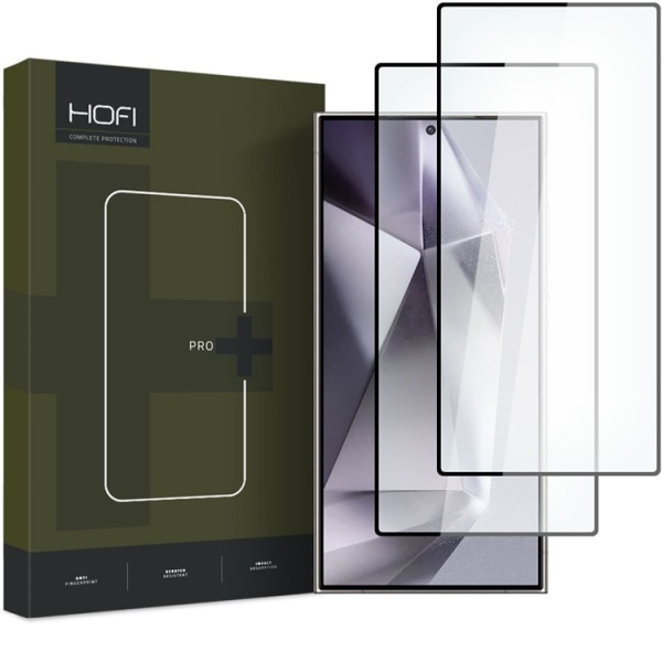 [2-Pack] Hofi Galaxy S24 Ultra Skærmbeskytter i Tempered Glass Pro Plus