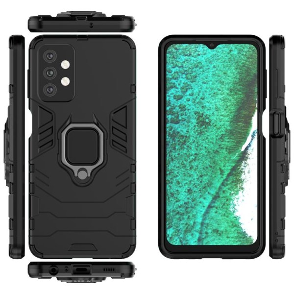 Galaxy A33 5G Cover Ring Armor - Sort