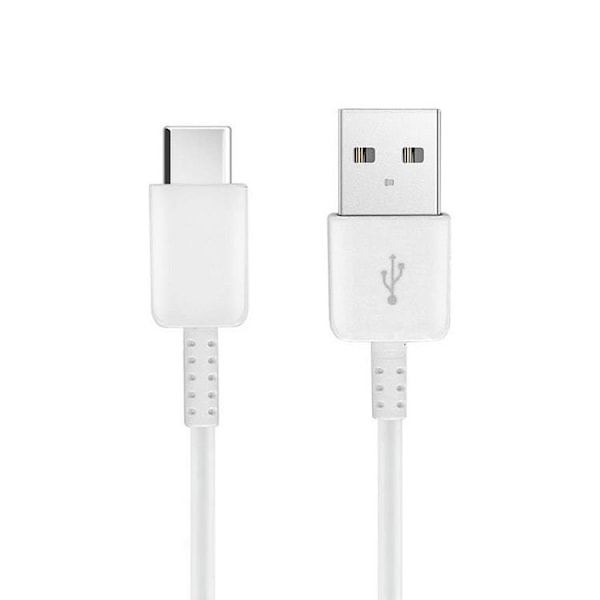 USB-C til USB-A Kabel 1m HD21 - Hvid Vit