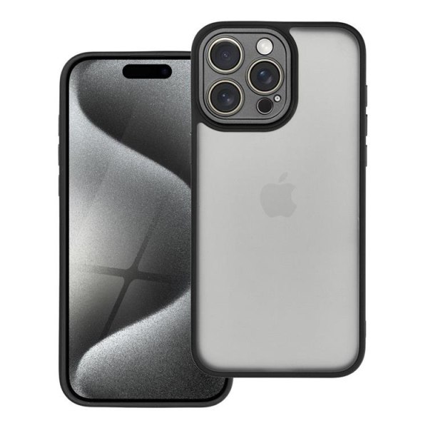 iPhone 15 Pro Mobile Cover Variete - musta