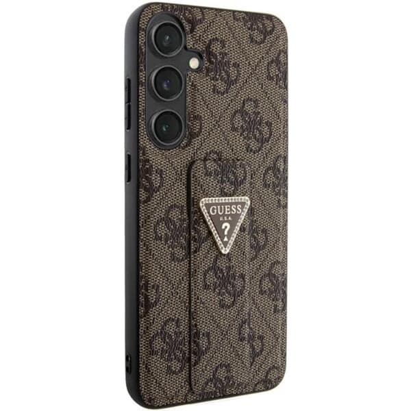 Guess Mobilskal till Galaxy S24 Ultra Triangle Strass - Brun Brun