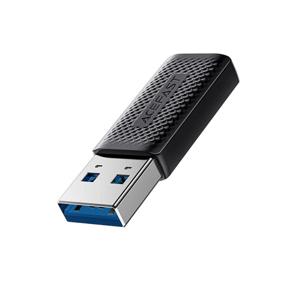 Acefast USB-C till USB-A Adapter 5Gb/s - Svart Svart