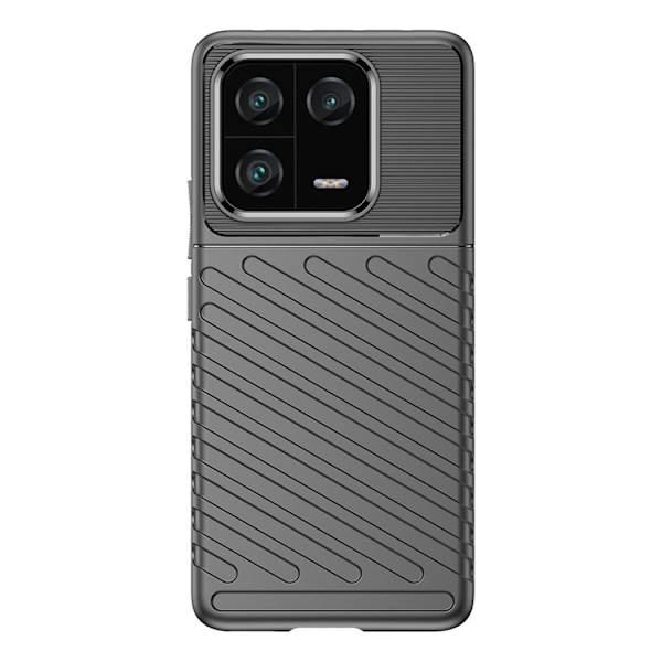Xiaomi 13 Pro Cover Thunder Silicone Armor - Sort Svart