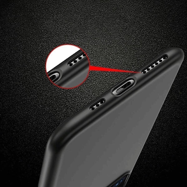 Telefontaske til Galaxy A55 Soft - Sort Black