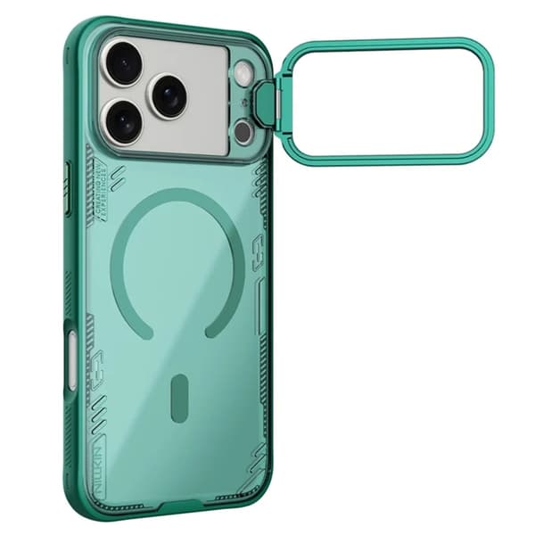 NILLKIN Mobilskal till iPhone 17 Pro Max Magsafe Iceblade Prop - Grön Grön