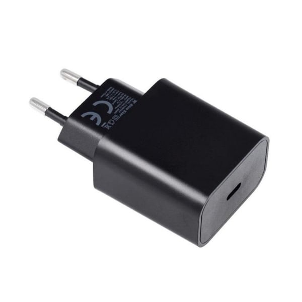 Blue Star Wall Charger Type-C Med Lightning Kabel - Sort