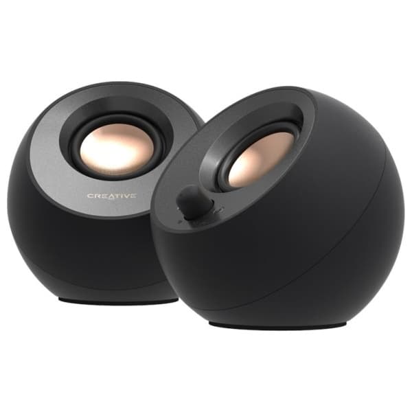 Creative Datorhögtalare Bluetooth USB-C Pebble 2.0 V3 - Svart Black