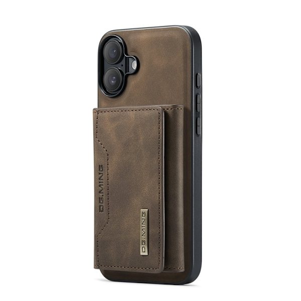 DG.MING M2 Series Mobilskal till iPhone 17 PU + PC + TPU - Brun
