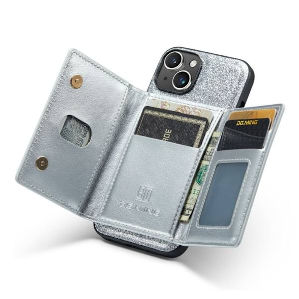 DG.MING M3 Series Mobilskal för iPhone 13 6.1 tum Silver