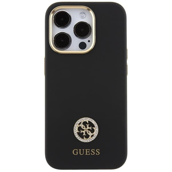 Guess Mobilskal till iPhone 15 Pro MagSafe Silikon Strass