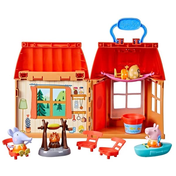PEPPA PIG Lekset 3" Playset Cozy Campsite