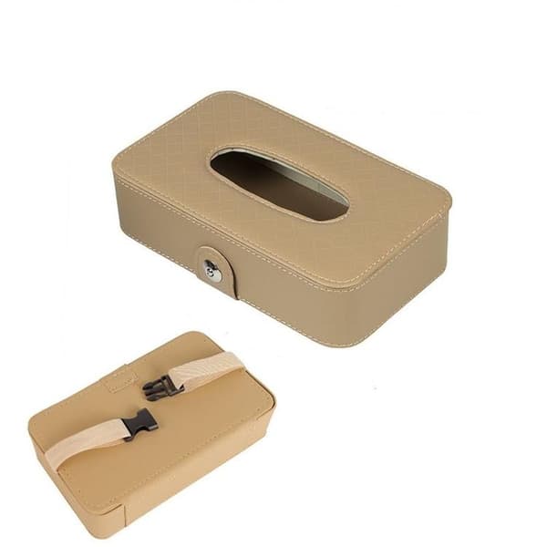 Mjukpapperskåp med Rem - Beige Beige