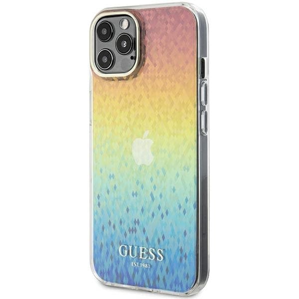 iPhone 12/12 Pro Skal GUHCP12MHDECMI Iridescent Speglad