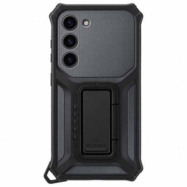 Samsung Galaxy S23 Plus Skal Rugged Gadget - Grå Grå