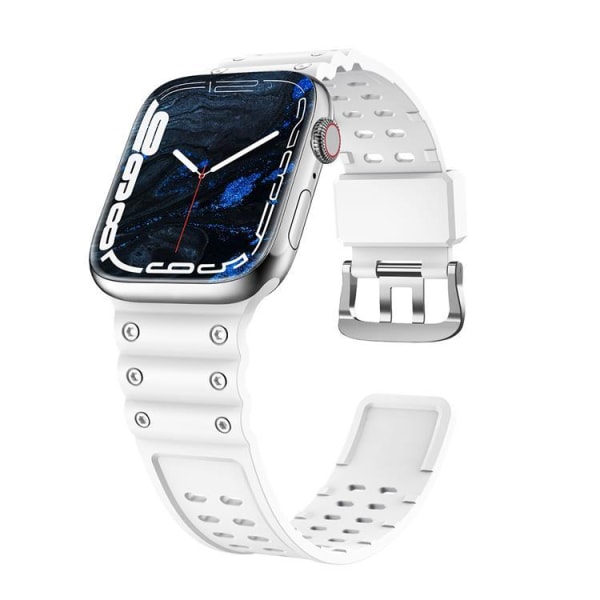 Apple Watch Ultra/SE/8/7/6 (49/45/44/42mm) Armband - Vit