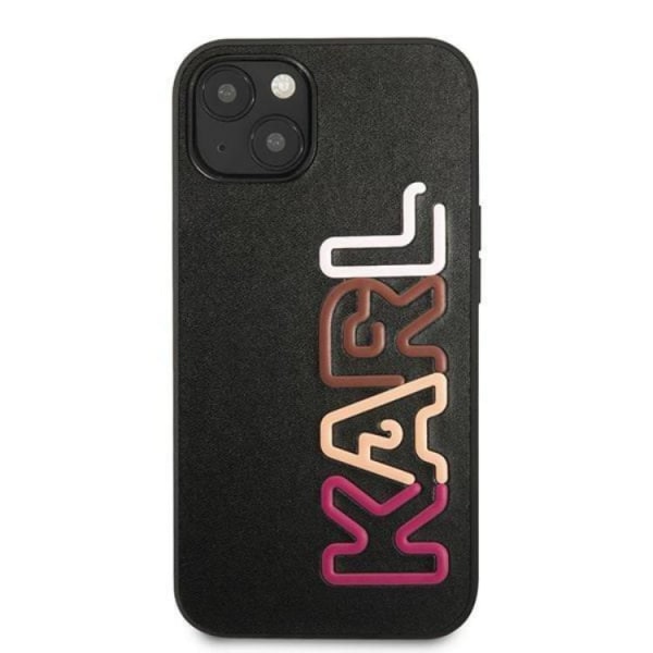 Karl Lagerfeld iPhone 13 Skal Multipink Brand - Svart
