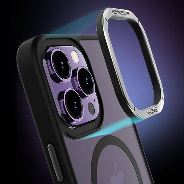X-One iPhone 14 Pro Max -mobiilikotelo Magsafe Dropguard Air - musta