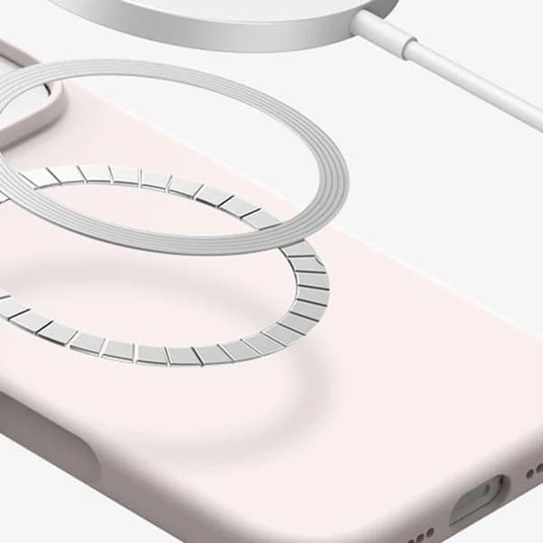 Mobilskal till iPhone 14/13 MagSafe Ultra Thin Silicone Ljusgrön
