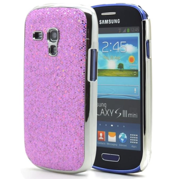 Sparkle Baksideskal tillSamsung Galaxy S3 mini i8190 (Lila)
