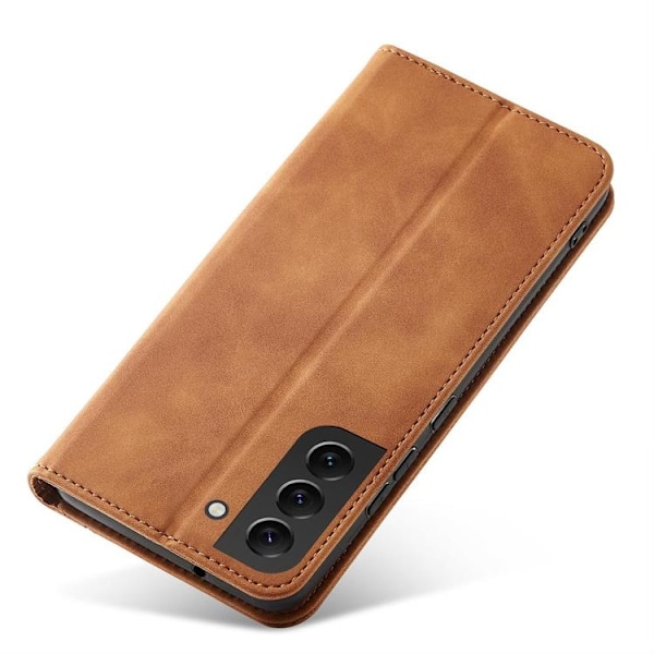 Galaxy S23 Plus Plånboksfodral Magnet Fancy - Brun