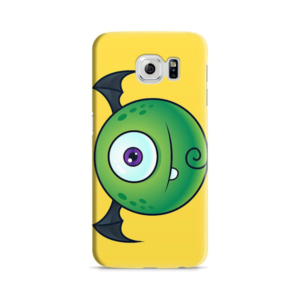 Skal till Samsung Galaxy S6 - Alien fladdermus - Grön