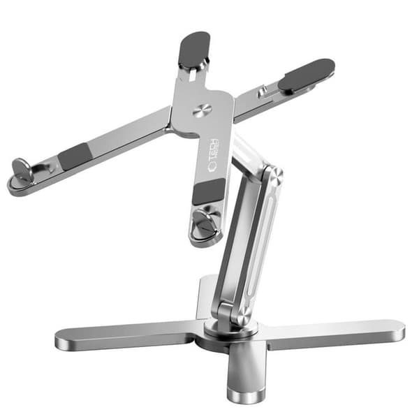Tech-Protect Universal Bærbar Stand - Sølv Silver