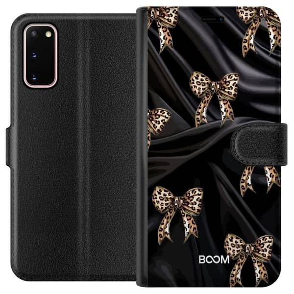 Pung Taske til Samsung Galaxy S20 med Leopard Bow