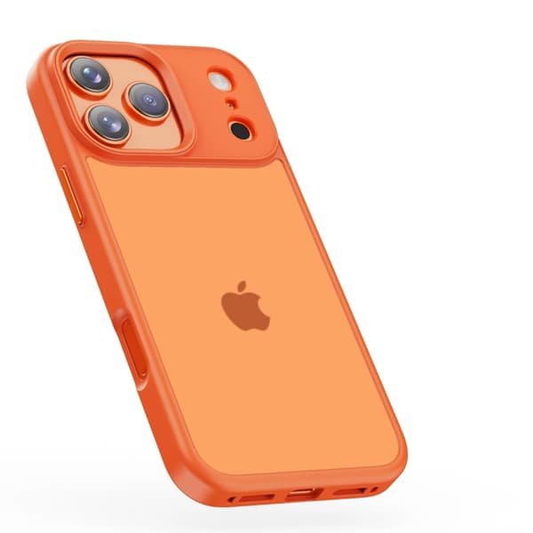 Tech-Protect telefonetui til iPhone 17 Pro Matte - Kosmisk Orange Orange