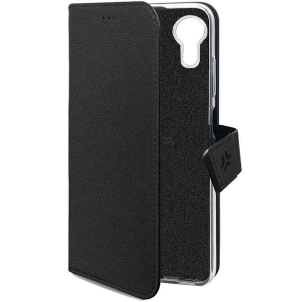 Celly Galaxy XCover 7 Plånboksfodral Wally - Svart Black
