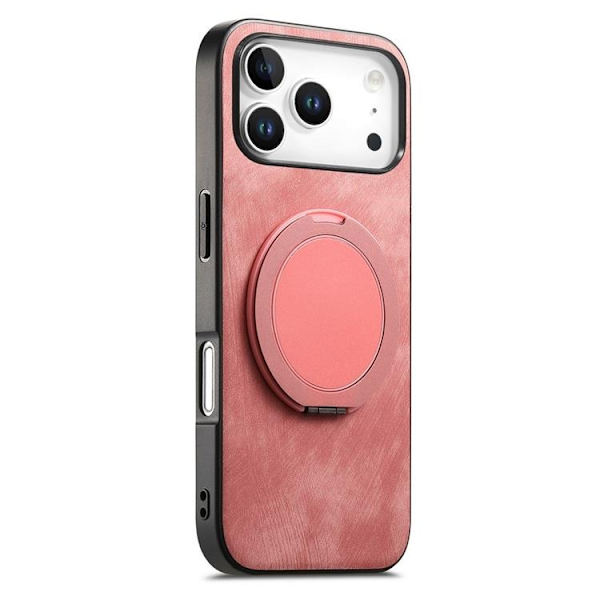 Mobilskal till iPhone 17 Pro Max Rotating Kickstand - Rosa Rosa