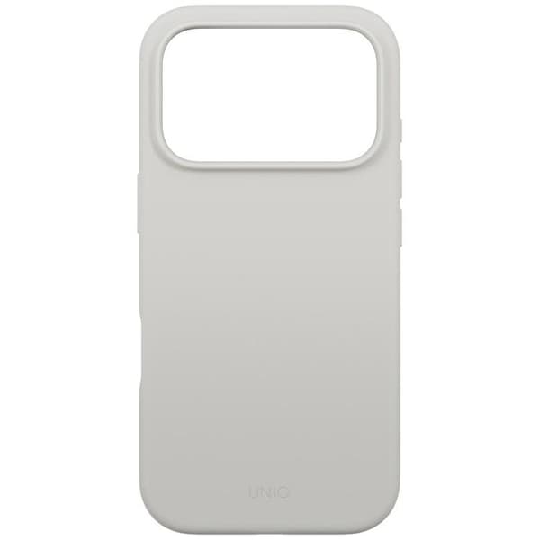 UNIQ Mobilskal till iPhone 17 Pro MagSafe Lino - Ljusgrå Grå