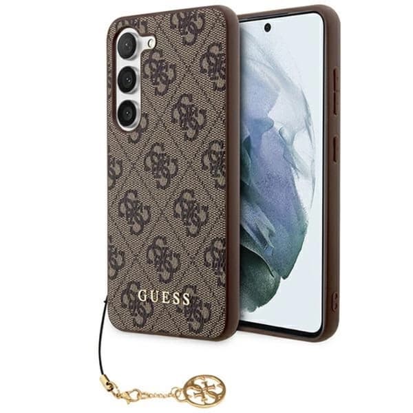 Guess Mobilskal till Galaxy A55 Charms Collection - Brun Brun