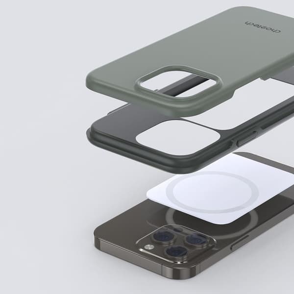 Choetech iPhone 13 Pro Skal Magsafe MFM Anti-drop - Grøn Grön