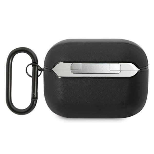 AMG AirPods Pro Skal Läder Big Logo - Svart Svart