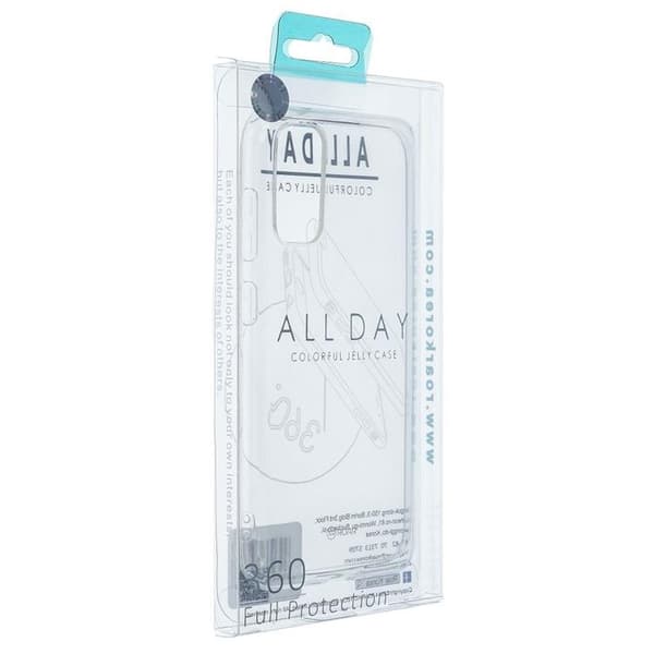 Roar Telefontaske til iPhone 15 Pro Max Jelly - Gennemsigtig Transparent