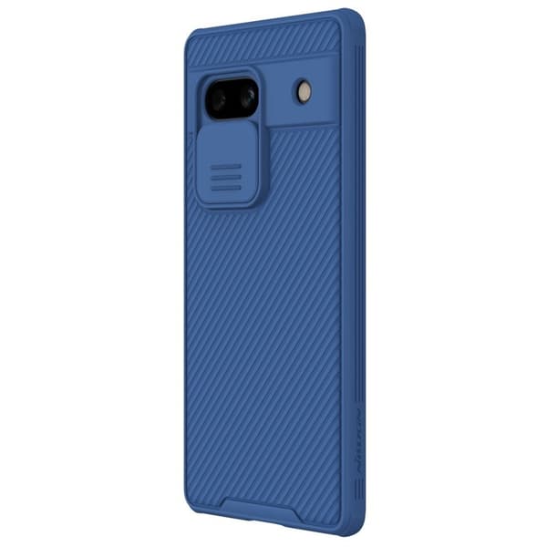 NILLKIN CamShield Pro Mobilskal till Google Pixel 7a med Kamera Skydd - Blå
