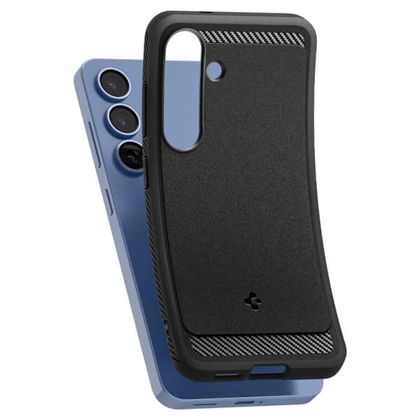 Spigen telefontaske til Galaxy S25 Magsafe Rugged Armor - Mat Sort Svart