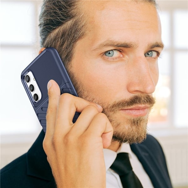 Galaxy A34 5G Mobilskal Thunder Twill - Blå