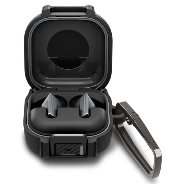 Spigen Skal För Galaxy Buds 4/4 Pro Lock Fit - Matte Svart Svart