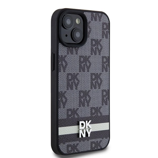 DKNY Galaxy S24 Plus Mobilskal Läder Checkered Mono Pattern