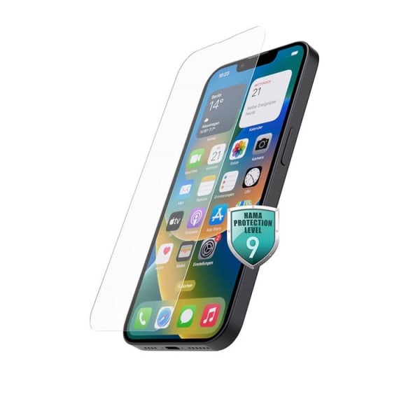 HAMA iPhone 14 Plus Skærmbeskytter i hærdet glas Premium