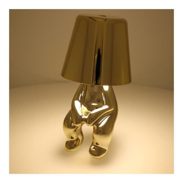 Sengebordlampe GOLD MAN Seat (model 2) MLTL Guld