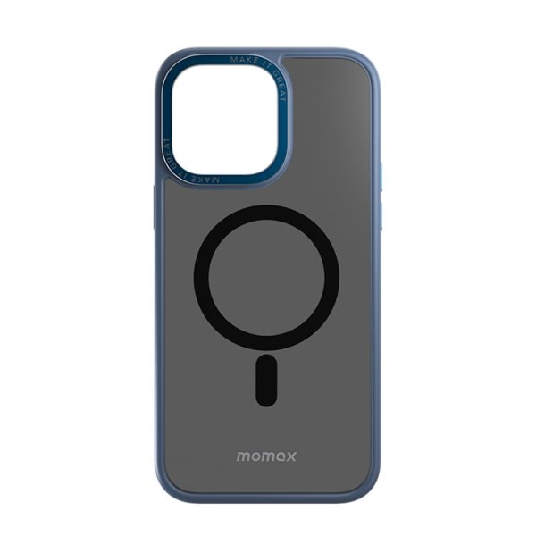 MOMAX iPhone 14 Case Magsafe - sininen