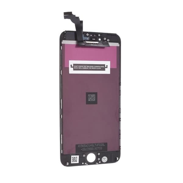 iPhone 6 Plus Visa pekskärm HiPix - Svart Svart